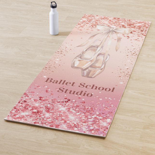 Rose Golden Rosa Ballett Tanzschule Studio Yogamatte (Beispiel)