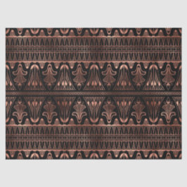 Rose Goldene Kunst-Déco Seidenpapier