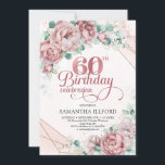 Rose Goldrot Rose Eukalyptus Grün Chic Einladung<br><div class="desc">Außergewöhnliches böhmisches Design, inspiriert von den ewigen Rose - den Bauern - das Symbol der Liebe, üppiger Blumengarten von blüten und staubigen rosa Rosenbäumen, in frischer Eukalyptusgrün gewebt und rund um den geometrischen Rahmen des Telefax gewebt. Du will, eine Waldnymphe zu sein, statt einer glänzenden Prinzessin - nun ... setzte...</div>