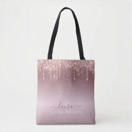 Rose Goldtropfen mit Logo
