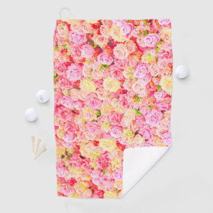 Rose Golfhandtuch