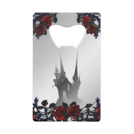 Rose Gothic Mansion Geldbeutel Flaschenöffner