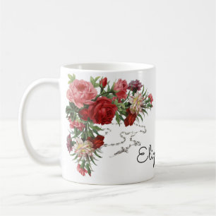 Rose Gottesdienst Kaffeetasse