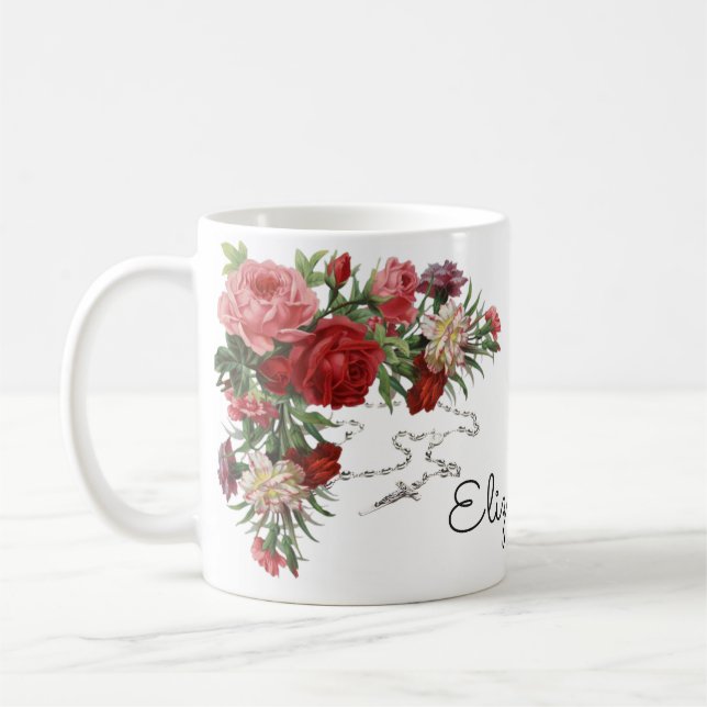 Rose Gottesdienst Kaffeetasse (Links)