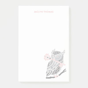 Rose Große Hornhaut Personalisiert Post-it-Notizen Post-it Klebezettel