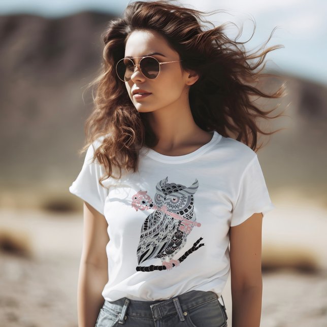 Rose Große Hornschale T-Shirt (Von Creator hochgeladen)