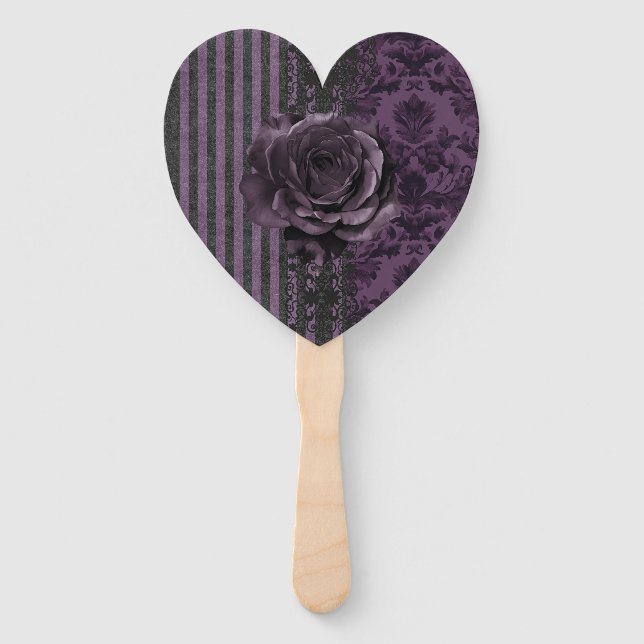 Rose Halloween Fächer (Vorderseite)