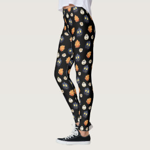 Rose Halloween Leggings