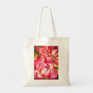 Rose Hannah Gordon rosa Watercolorkunst Tragetasche