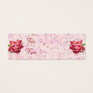 Rose Harmonie-Geschenkmarke