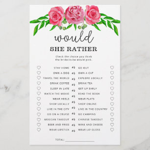 Rose Hätte sie lieber Brautparty
