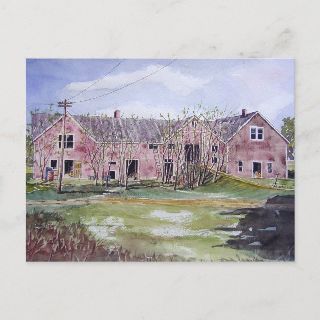 Rose Haus - Postkarte (Vorderseite)