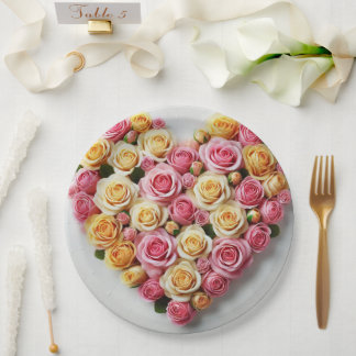 Rose Heft Paper Teller 9"