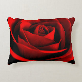 Rose herauf nahes dekokissen