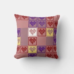 Rose Herz - Valentine Herzpuzzle Pillow Kissen