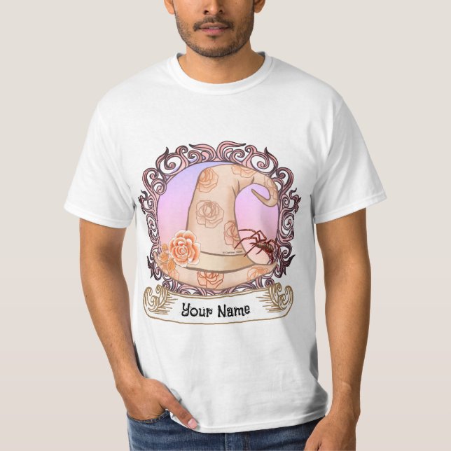 Rose Hexenhut-T - Shirt (Vorderseite)