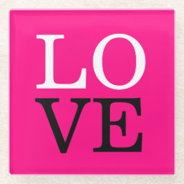 Rose Hintergrund Liebe Hochzeit Glasuntersetzer