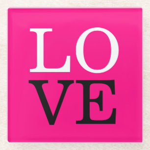 Rose Hintergrund Liebe Hochzeit Glasuntersetzer