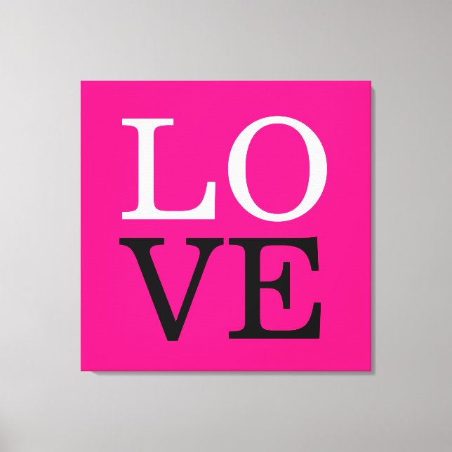 Rose Hintergrund Liebe Hochzeit Leinwanddruck (Vorderseite)