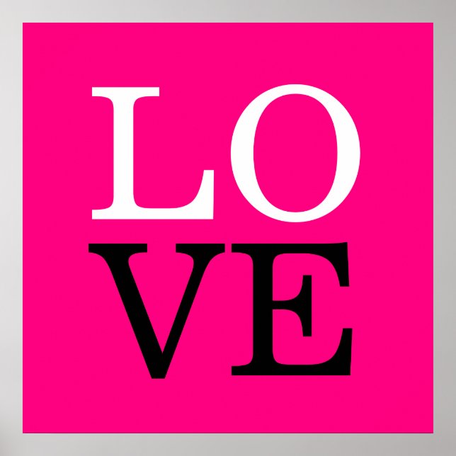 Rose Hintergrund Liebe Hochzeit Poster (Vorne)