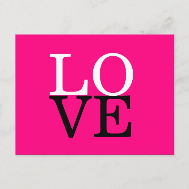 Rose Hintergrund Liebe Hochzeit Postkarte (Vorderseite)