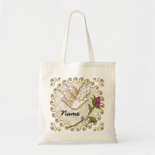 Rose Hochzeit Tote Tasche