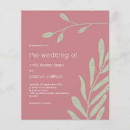 Rose Hochzeitsfeiern in Dusty