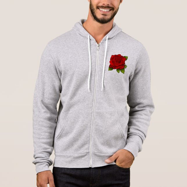 Rose Hoodie (Vorderseite)