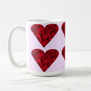 Rose hört auf Pink Cup-Tasse Kaffeetasse