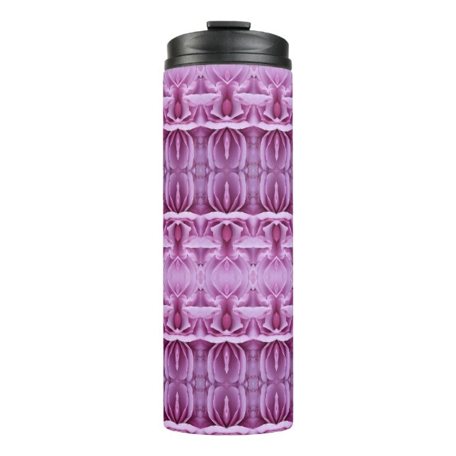 Rose Ikat 7 Thermosbecher (Vorderseite)