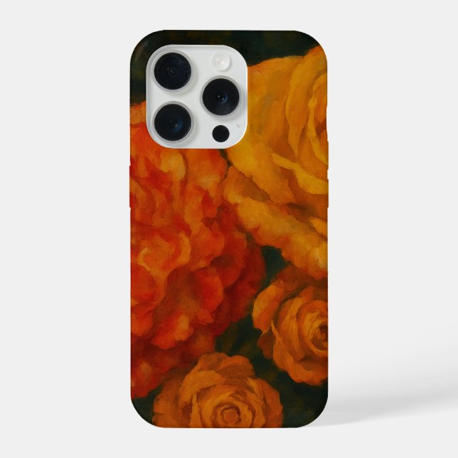 Rose im Blut iPhone Hülle (Rückseite)