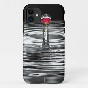 Rose im Droplet Case-Mate iPhone Hülle