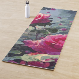 Rose im Frühjahr - Yoga Mat Yogamatte