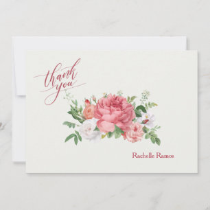 Rose in der Bloom Stationery Card Einladung