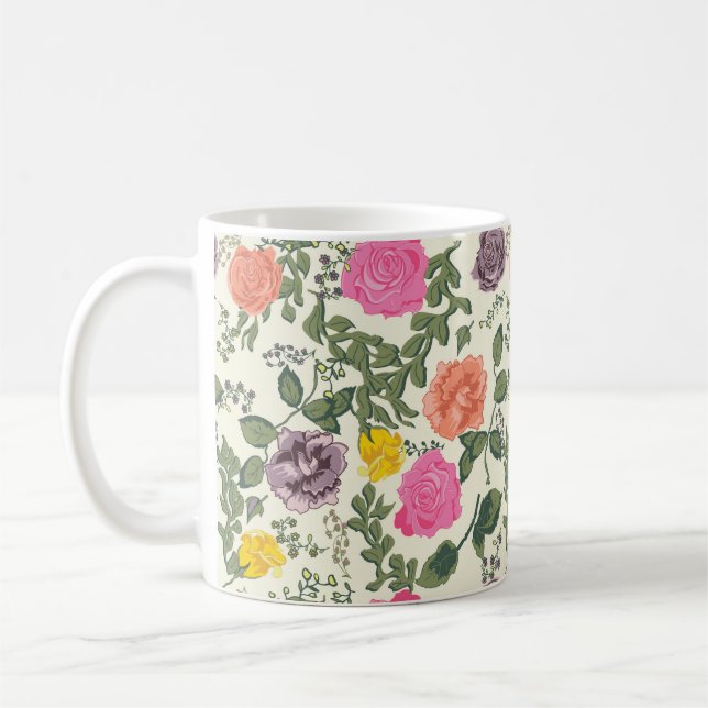 Rose in der Tasse Bloom (Links)
