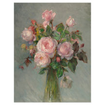 Rose in einem Vase-Scrapbook