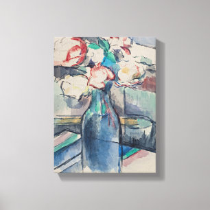 Rose in einer Flasche von Paul Cezanne Leinwanddruck
