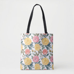 Rose in Rosa und Gelb