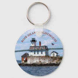 Rose Island Lighthouse, Rhode Island Schlüsselanhä Schlüsselanhänger