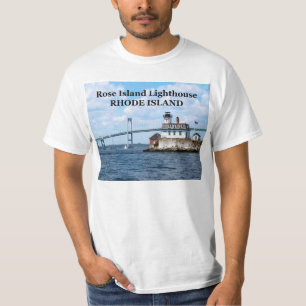 Rose Island Lighthouse, Rhode Island T - Shirt