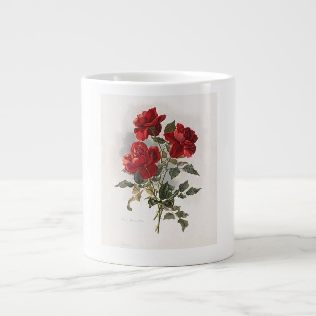 Rose, Jumbo-Tasse (Vorderseite)