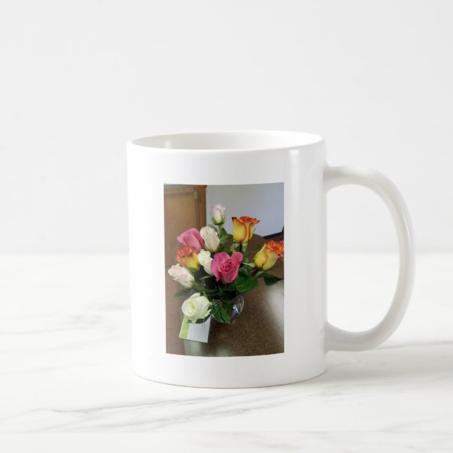 Rose Kaffeetasse (Rechts)