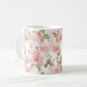 Rose Kaffeetasse