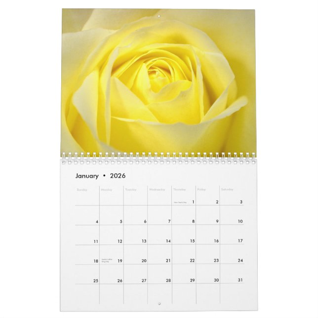 Rose - Kalender 2015 (Jan 2026)