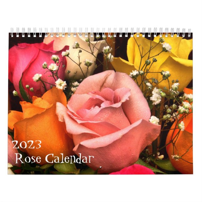 Rose-Kalender 2023 Kalender (Titelbild)