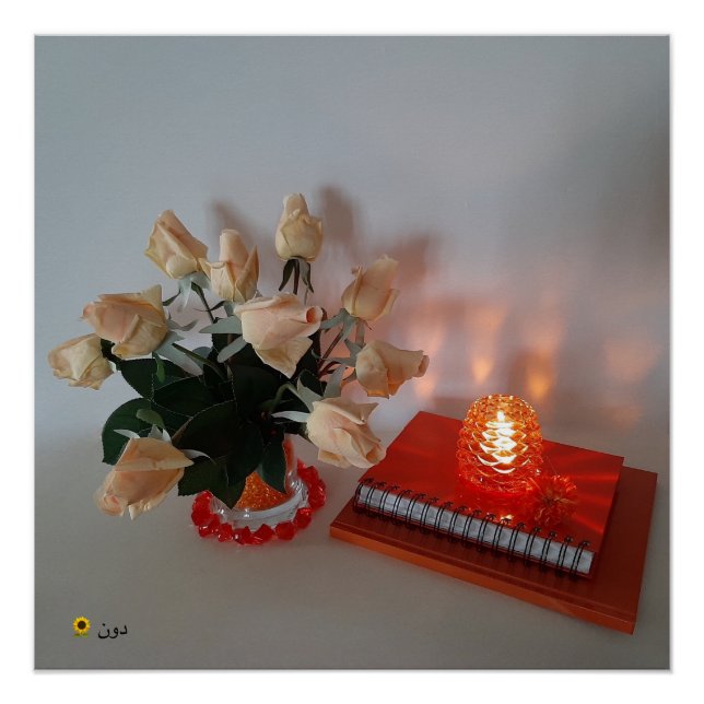 ROSE & KANDLE POSTER (Vorderseite)