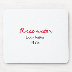 Rose Karosseriebutter Ihren Textnamen Eigengewicht Mousepad