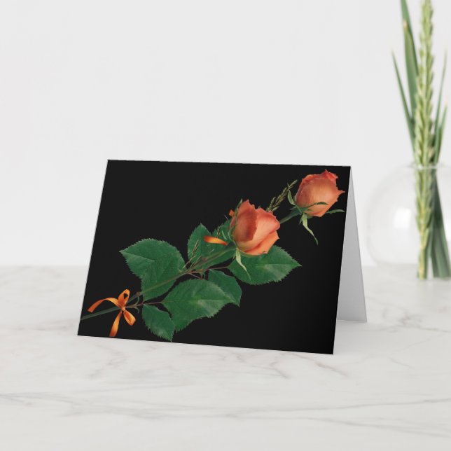 Rose Karte (Vorderseite)