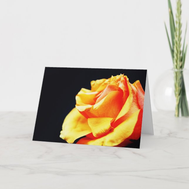 Rose Karte (Vorderseite)