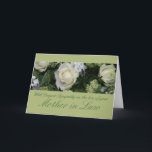 Rose-Karte für Mutter im Beileid mit Rechtsverlust Karte<br><div class="desc">Mit tiefem Beileid auf den Verlust Ihrer Mutter im Gesetz Express Ihr Beileid in Zeiten der Trauer durch das Senden einer personalisierten Karte an Ihre Familie und Freunde. Diese Karte ist auch in anderen Versionen, (familienspezifisch) und in einigen nicht-englischen Sprachen verfügbar. Inside Text Vorschlag: Beileid an Sie und Ihre Familie...</div>